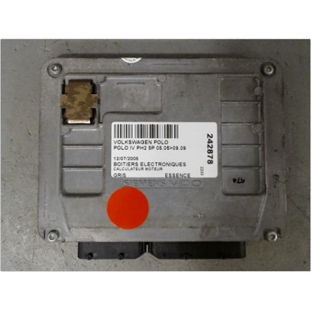 CALCULATEUR MOTEUR VOLKSWAGEN POLO IV PH2 05-09