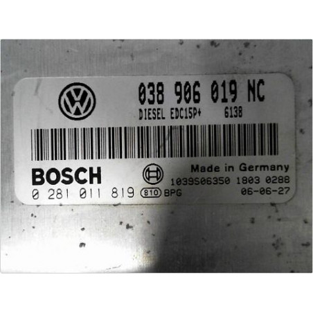 CALCULATEUR MOTEUR VOLKSWAGEN POLO IV PH2 05-09