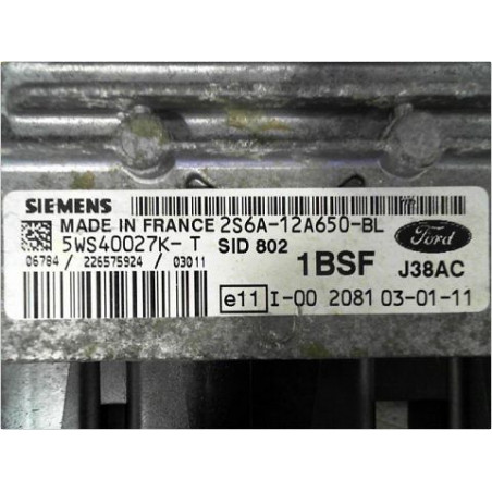 CALCULATEUR MOTEUR FORD FIESTA 02 -05
