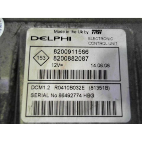 CALCULATEUR MOTEUR RENAULT TWINGO II 07-11