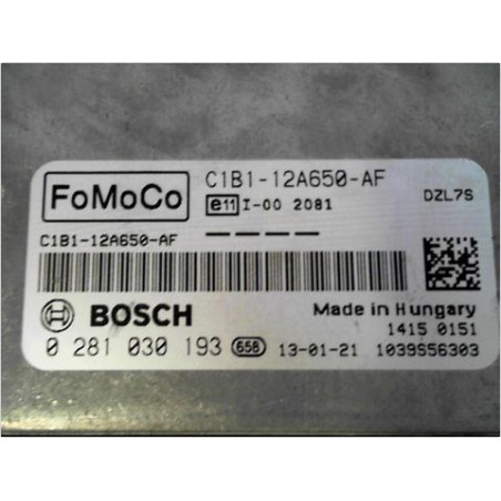 CALCULATEUR MOTEUR FORD FIESTA 2012-