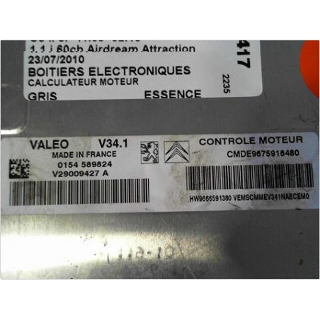 CALCULATEUR MOTEUR CITROEN C3 II 09-13