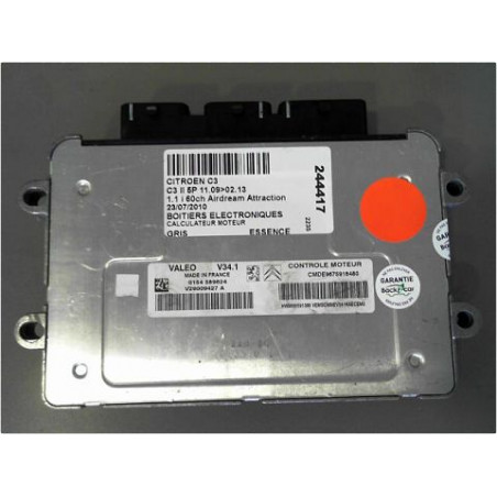 CALCULATEUR MOTEUR CITROEN C3 II 09-13