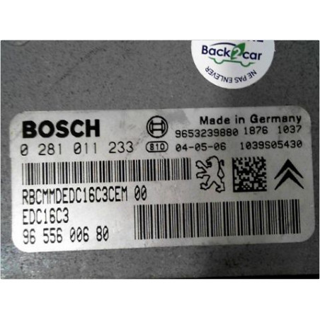 CALCULATEUR MOTEUR CITROEN XSARA PICASSO 99-10