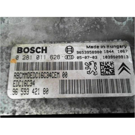 CALCULATEUR MOTEUR PEUGEOT 206 CC 2000-2007