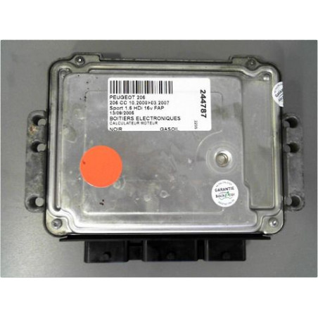CALCULATEUR MOTEUR PEUGEOT 206 CC 2000-2007