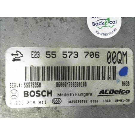 CALCULATEUR MOTEUR OPEL CORSA (D) 06-10