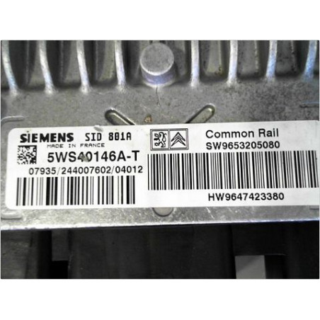 CALCULATEUR MOTEUR PEUGEOT PARTNER PH2 BREAK 02-08