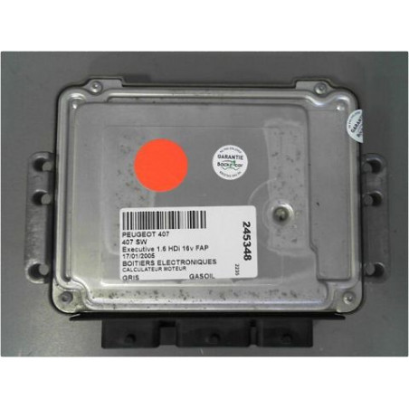 CALCULATEUR MOTEUR PEUGEOT 407 SW