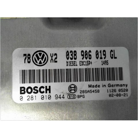 CALCULATEUR MOTEUR VOLKSWAGEN PASSAT 2000-2005