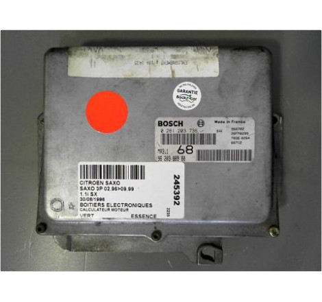CALCULATEUR MOTEUR CITROEN SAXO 96-99