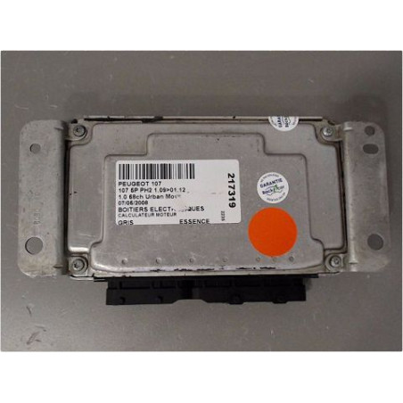 CALCULATEUR MOTEUR PEUGEOT 107 PH2 1.09-12
