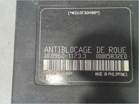 UNITE HYDRAULIQUE ABS PEUGEOT 206 SW 02-06