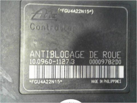 UNITE HYDRAULIQUE ABS PEUGEOT 206 98-09