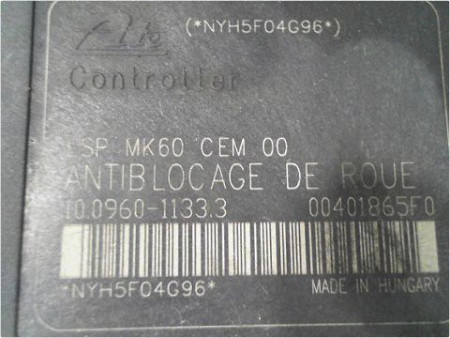 UNITE HYDRAULIQUE ABS PEUGEOT 206 CC 2000-2007