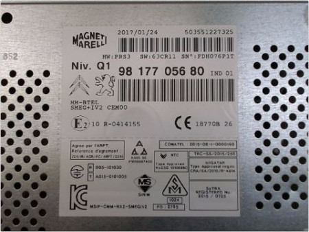 AUTORADIO PEUGEOT 208 PH2 2015-