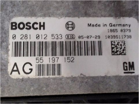 CALCULATEUR MOTEUR OPEL VECTRA BREAK 2005-