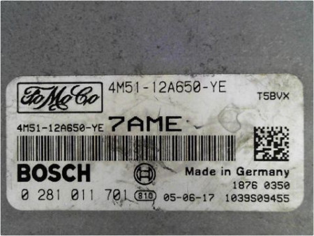 CALCULATEUR MOTEUR FORD FOCUS 04-07