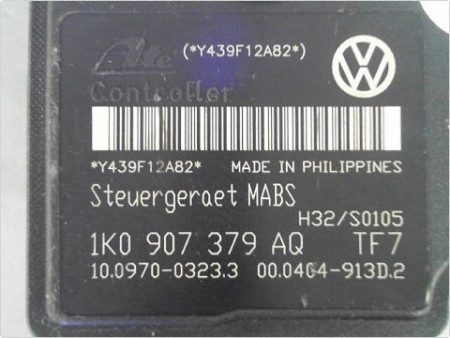 UNITE HYDRAULIQUE ABS VOLKSWAGEN GOLF VI 08-13