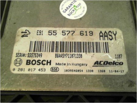 CALCULATEUR MOTEUR OPEL INSIGNIA 2009-2013