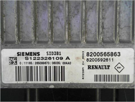 CALCULATEUR MOTEUR RENAULT SCENIC II PH.1 02-06