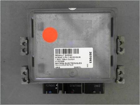 CALCULATEUR MOTEUR RENAULT SCENIC II PH.1 02-06