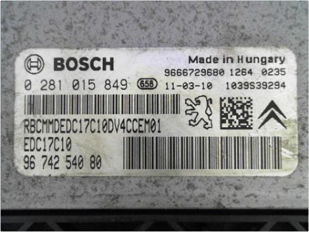 CALCULATEUR MOTEUR PEUGEOT 207 06-13