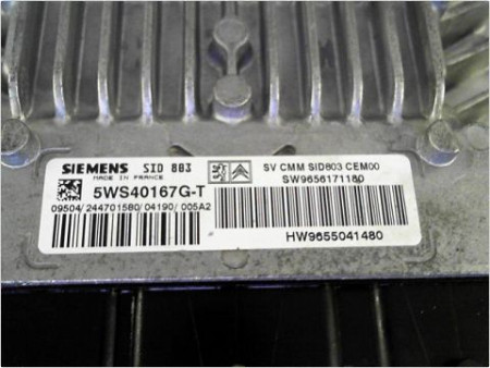 CALCULATEUR MOTEUR PEUGEOT 407 2004-2008