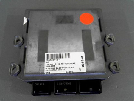CALCULATEUR MOTEUR PEUGEOT 407 2004-2008