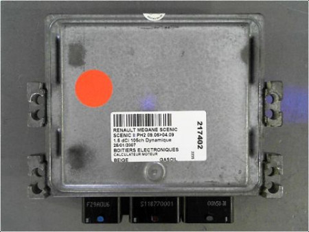 CALCULATEUR MOTEUR RENAULT SCENIC II PH2 06-09