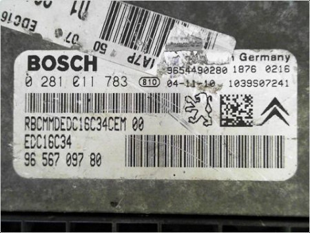 CALCULATEUR MOTEUR PEUGEOT 206 98-09