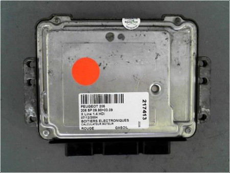 CALCULATEUR MOTEUR PEUGEOT 206 98-09