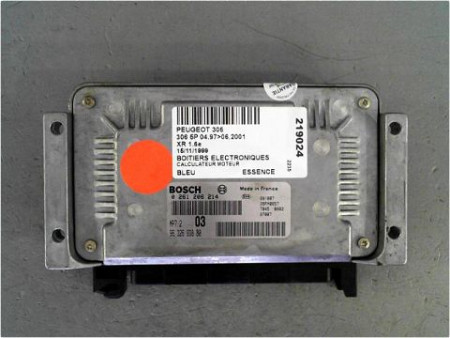 CALCULATEUR MOTEUR PEUGEOT 306 97-2001