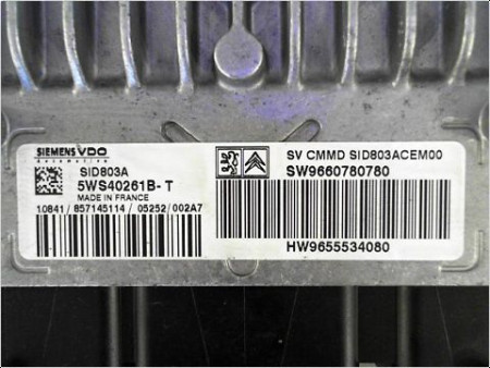 CALCULATEUR MOTEUR PEUGEOT 407 SW