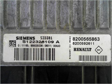 CALCULATEUR MOTEUR RENAULT CLIO III PH.1 05-09