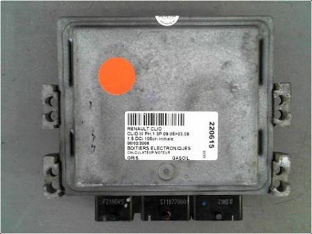 CALCULATEUR MOTEUR RENAULT CLIO III PH.1 05-09
