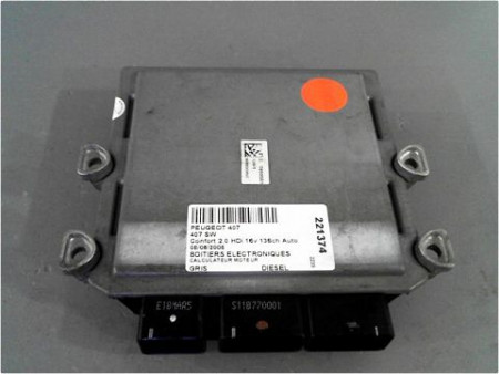 CALCULATEUR MOTEUR PEUGEOT 407 SW