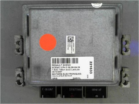 CALCULATEUR MOTEUR RENAULT SCENIC II PH.2 06-09