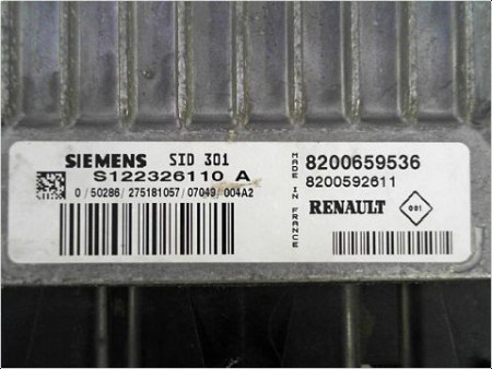 CALCULATEUR MOTEUR RENAULT CLIO III PH.1 05-09
