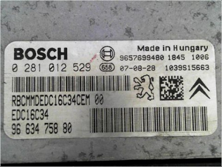 CALCULATEUR MOTEUR CITROEN C3 PH2 2005-2010