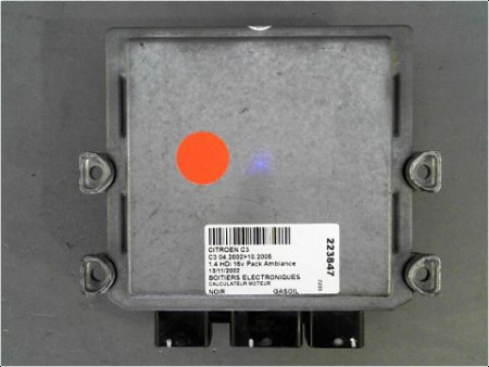 CALCULATEUR MOTEUR CITROEN C3 2002-2005