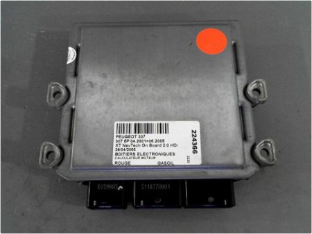CALCULATEUR MOTEUR PEUGEOT 307 2001-2005