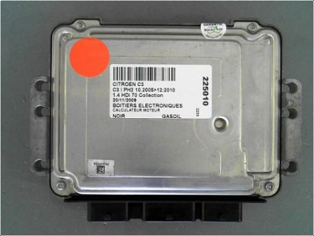 CALCULATEUR MOTEUR CITROEN C3 PH2 2005-2010