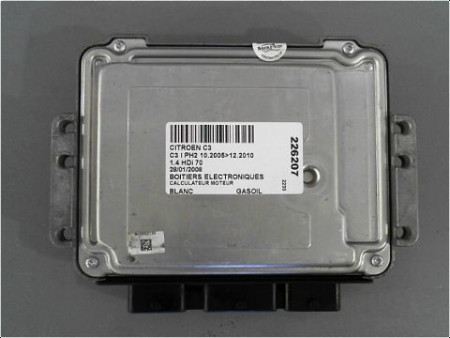 CALCULATEUR MOTEUR CITROEN C3 PH2 2005-2010