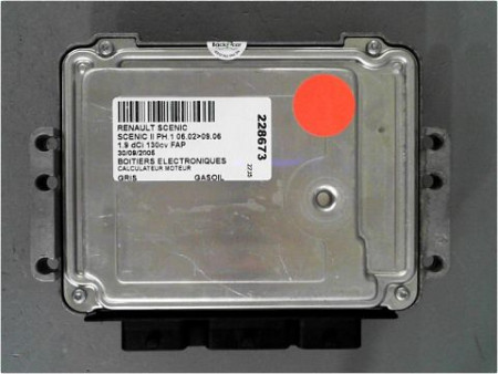 CALCULATEUR MOTEUR RENAULT SCENIC II PH.1 02-06