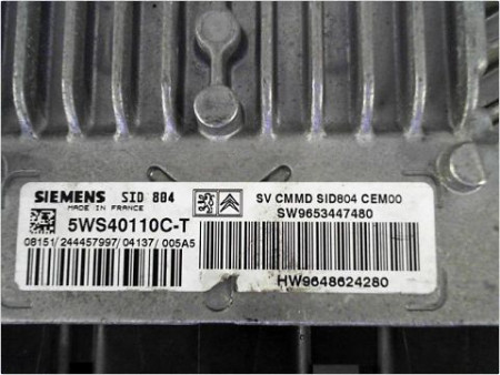 CALCULATEUR MOTEUR CITROEN C3 2002-2005