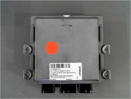 CALCULATEUR MOTEUR CITROEN C3 PH2 2005-2010