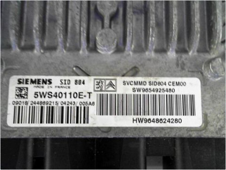CALCULATEUR MOTEUR CITROEN C3 2002-2005