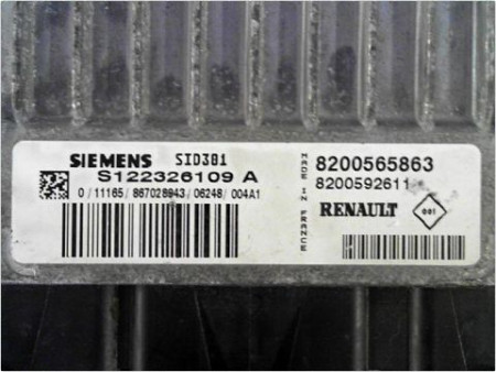 CALCULATEUR MOTEUR RENAULT MEGANE II PH2 06-09