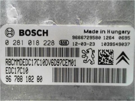 CALCULATEUR MOTEUR PEUGEOT 208 12-15